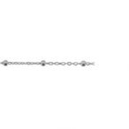 Chain metre - Ankier type with ball, silver Chain metre - Ankier type with ball, AG 925 silver