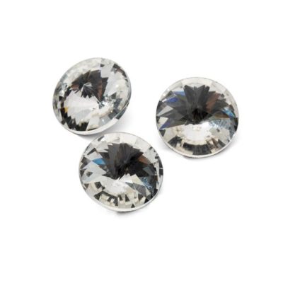Crystal RIVOLI 12MM GAVBARI CRYSTAL Round crystal 12mm, RIVOLI 12MM GAVBARI CRYSTAL