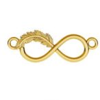 Link pendant - infinity sign - pen, silver Link pendant - infinity sign - pen, AG 925 silver