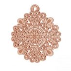 Pendant - rosette, silver Pendant - rosette, AG 925 silver