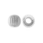 Through ball - fluted, silver Through ball - fluted, AG 925 silver